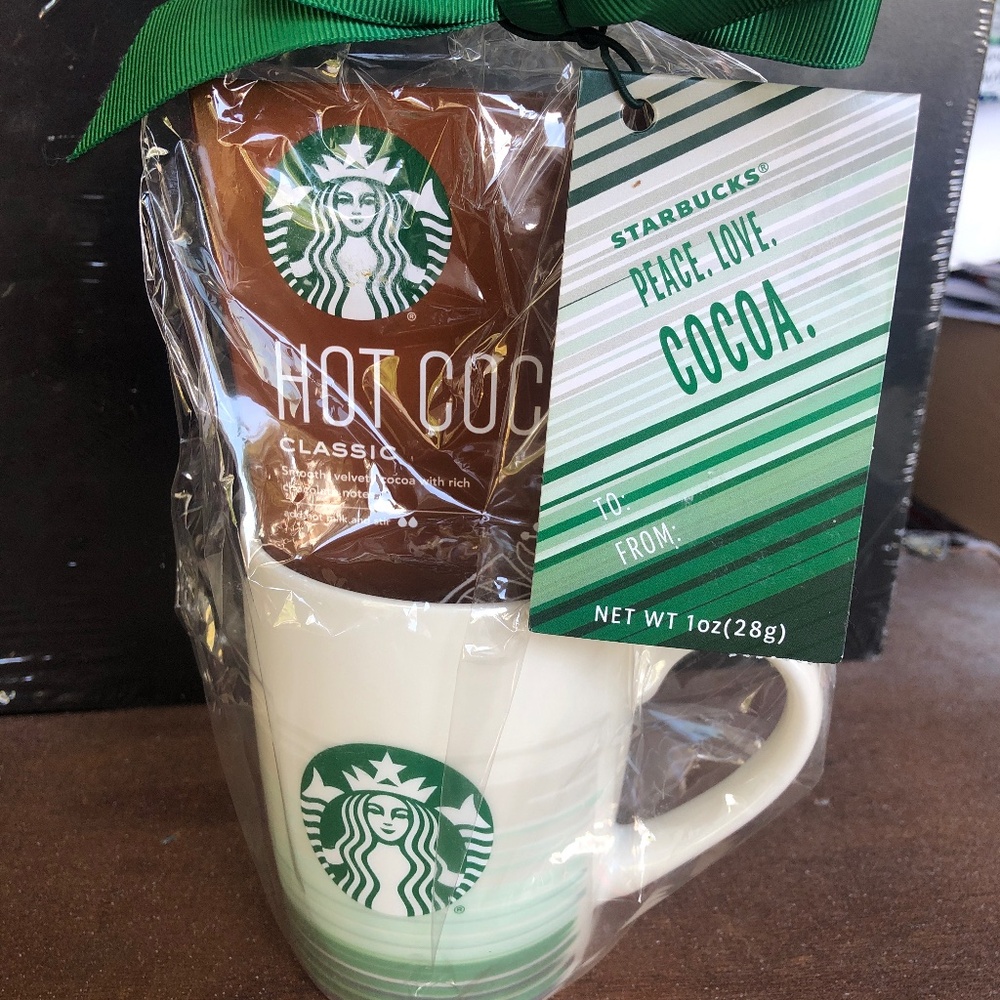 NWT Starbucks mug gift set